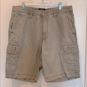 Quicksilver Waterman Khaki Cargo Shorts